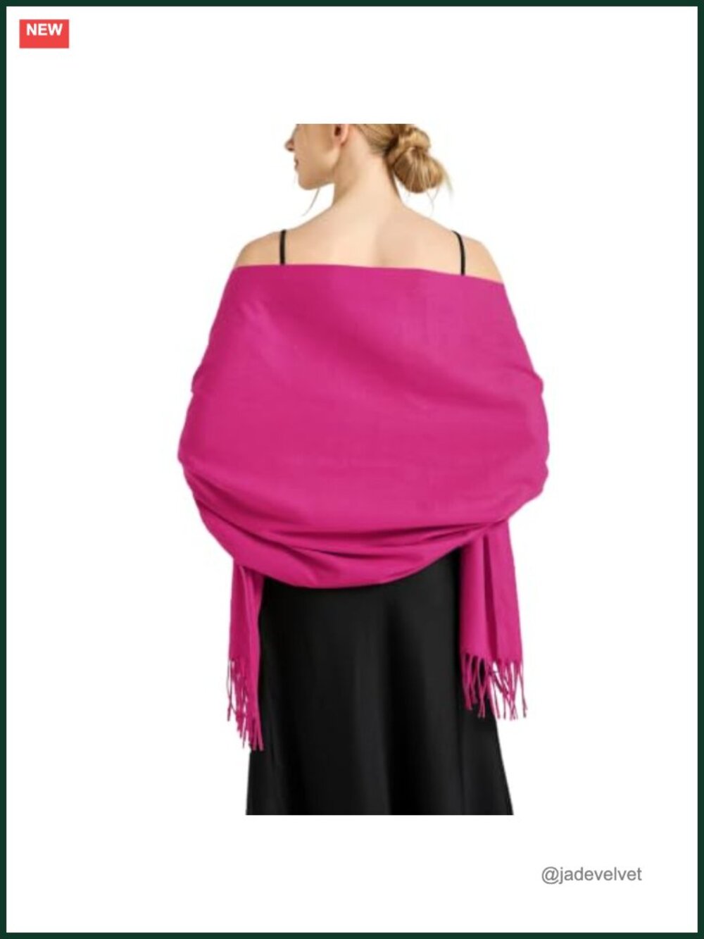 Soft Pashmina Scarf Wrap Shawl for Women Wedding Bridesmaid Evening Dress